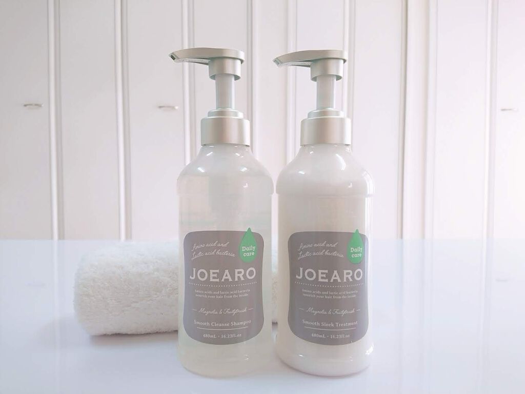 スムースクレンズシャンプー／スムーススリークトリートメント/JOEARO/市販シャンプーを使ったクチコミ（3枚目）