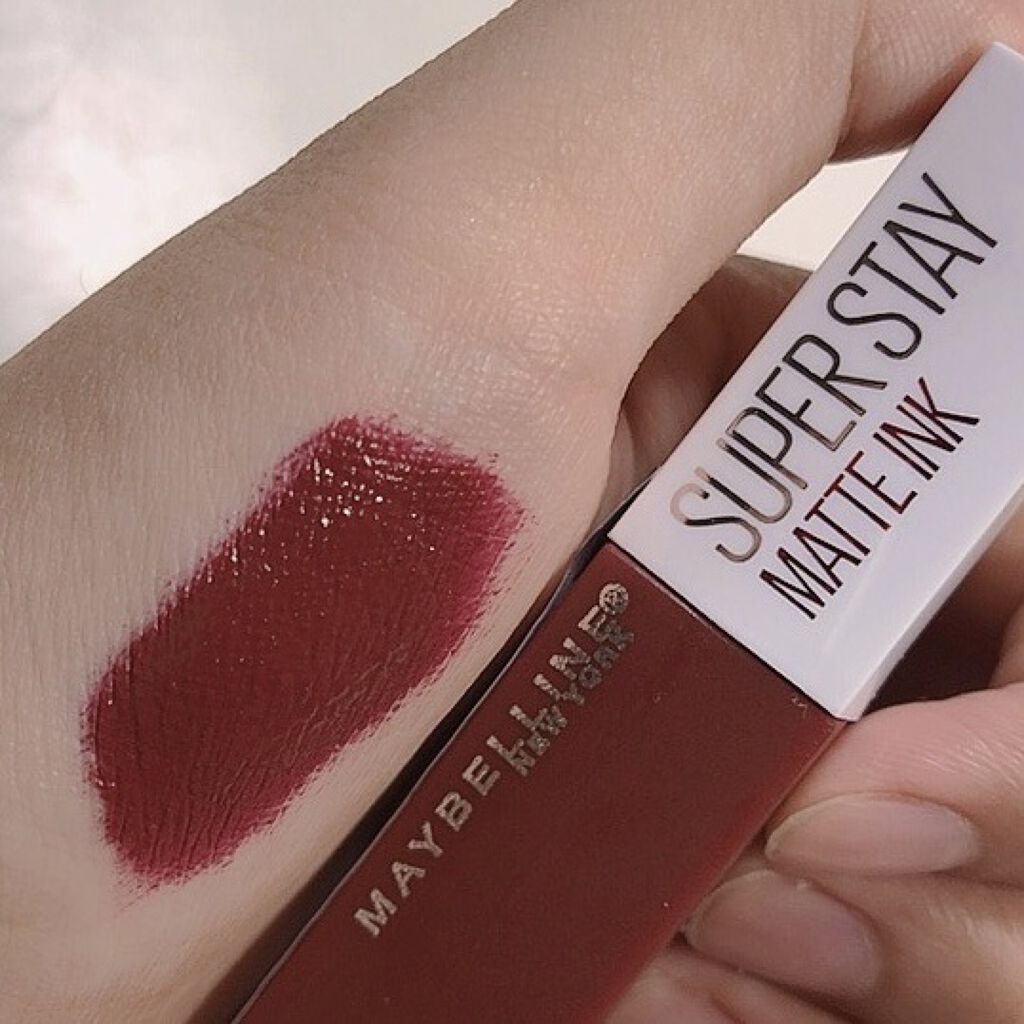 SPステイ マットインク 50/MAYBELLINE NEW YORK/口紅を使ったクチコミ（3枚目）