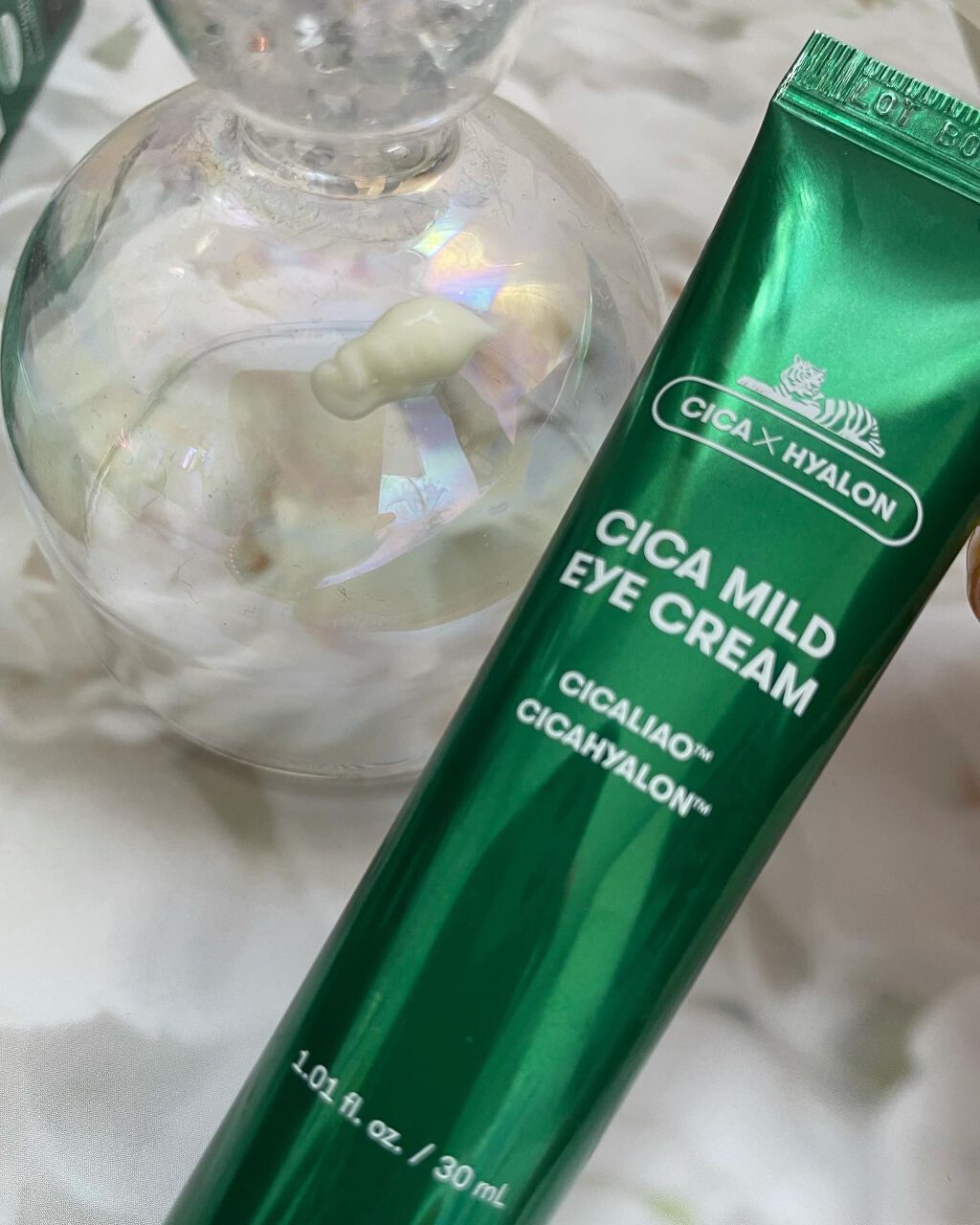 CICA マイルドアイクリーム/VT/アイケア・アイクリームを使ったクチコミ(5枚目)