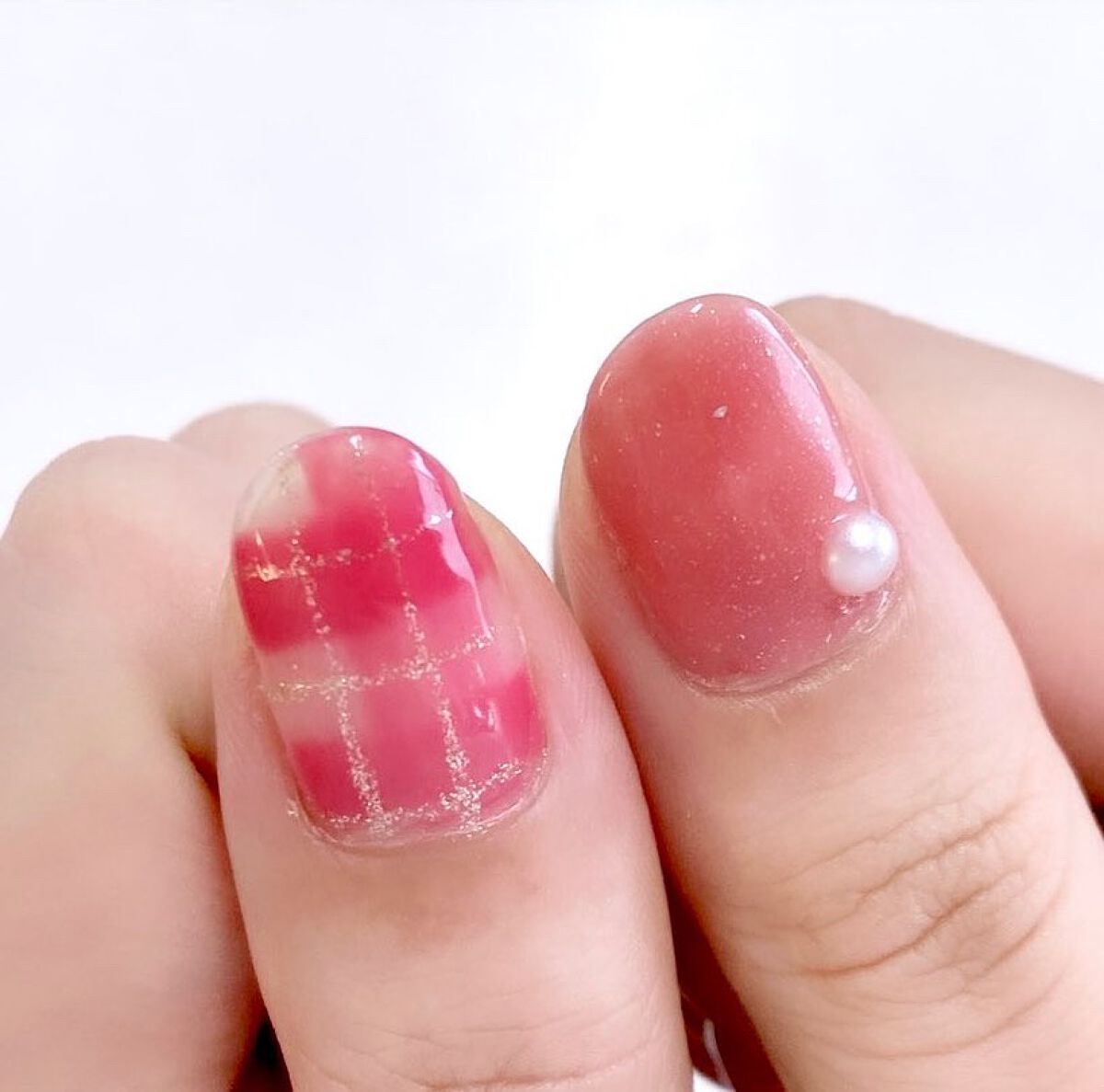 ジェルネイル(ライト対応)/セリア/ジェルネイルを使ったクチコミ(1枚目)