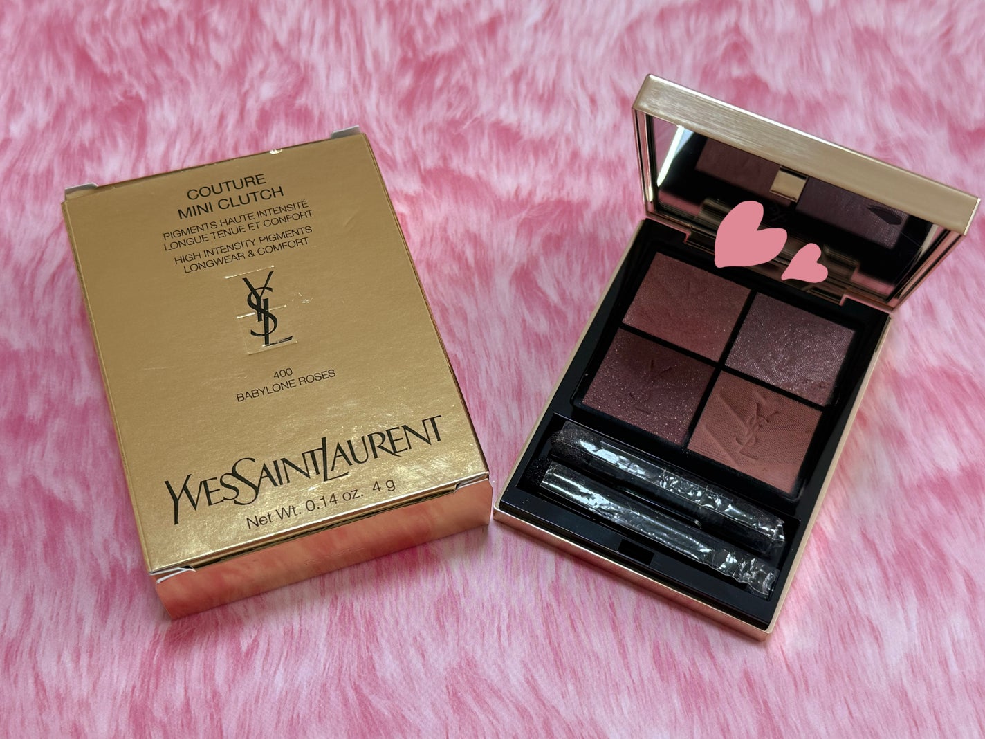 クチュール ミニ クラッチ/YVES SAINT LAURENT BEAUTE/アイシャドウパレットを使ったクチコミ(1枚目)