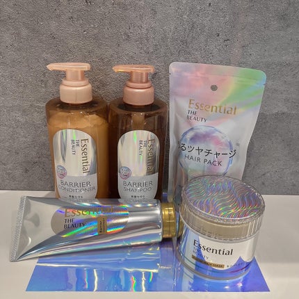 ザビューティ 髪のキメ美容素髪を守る バリアシャンプー/コンディショナー/エッセンシャル/シャンプー・コンディショナーを使ったクチコミ(6枚目)