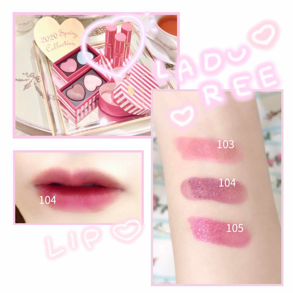 maria ðŒð» on LIPS ã1/10çºå£²â¡LADUREEæ°äœãªããã«ã©ãŒïŒå
šè²ã¬ãã¥ãŒã§ã..ãïŒ1æç®ïŒ