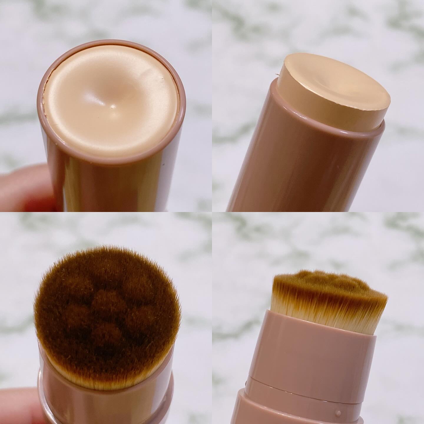 ヴィーガンナチュラルカバースティックファンデーション 23/DERMASHARE/その他ファンデーションを使ったクチコミ（3枚目）