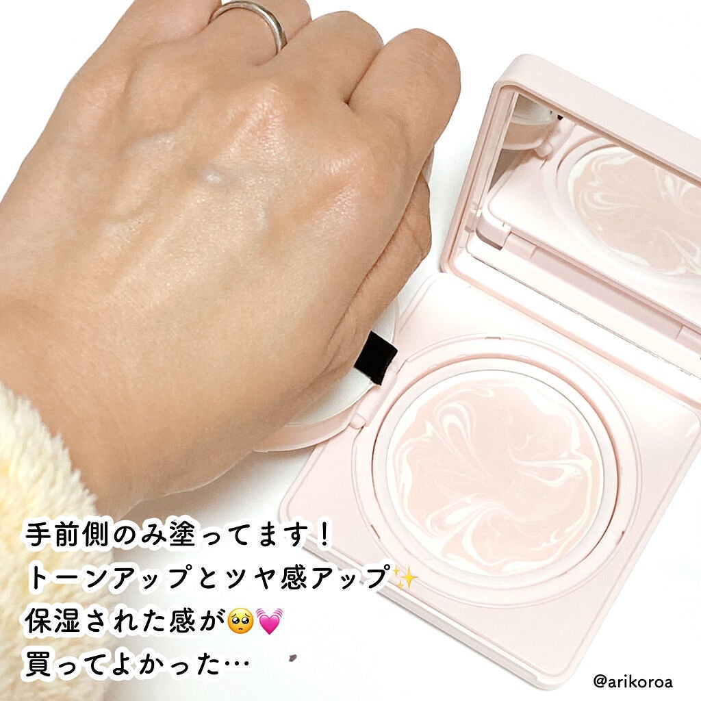 ランタンポレル ブロッサム クリーム コンパクト/GIVENCHY/化粧下地を使ったクチコミ(3枚目)