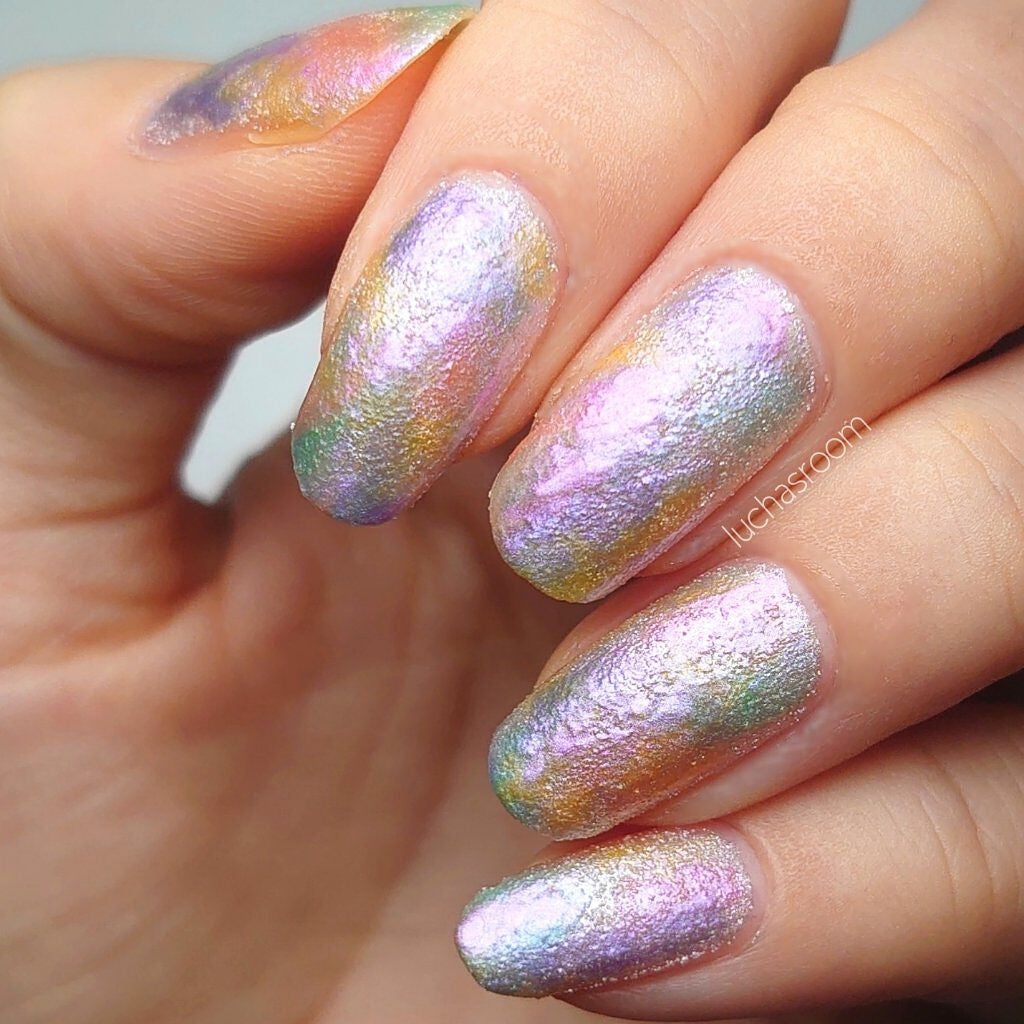 ネイルホリック フローズンシュガー/ネイルホリック/マニキュアを使ったクチコミ(8枚目)