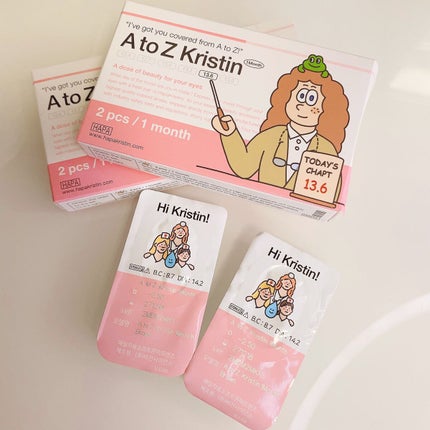 A to Z Kristin/Hapa kristin/カラーコンタクトレンズを使ったクチコミ(5枚目)