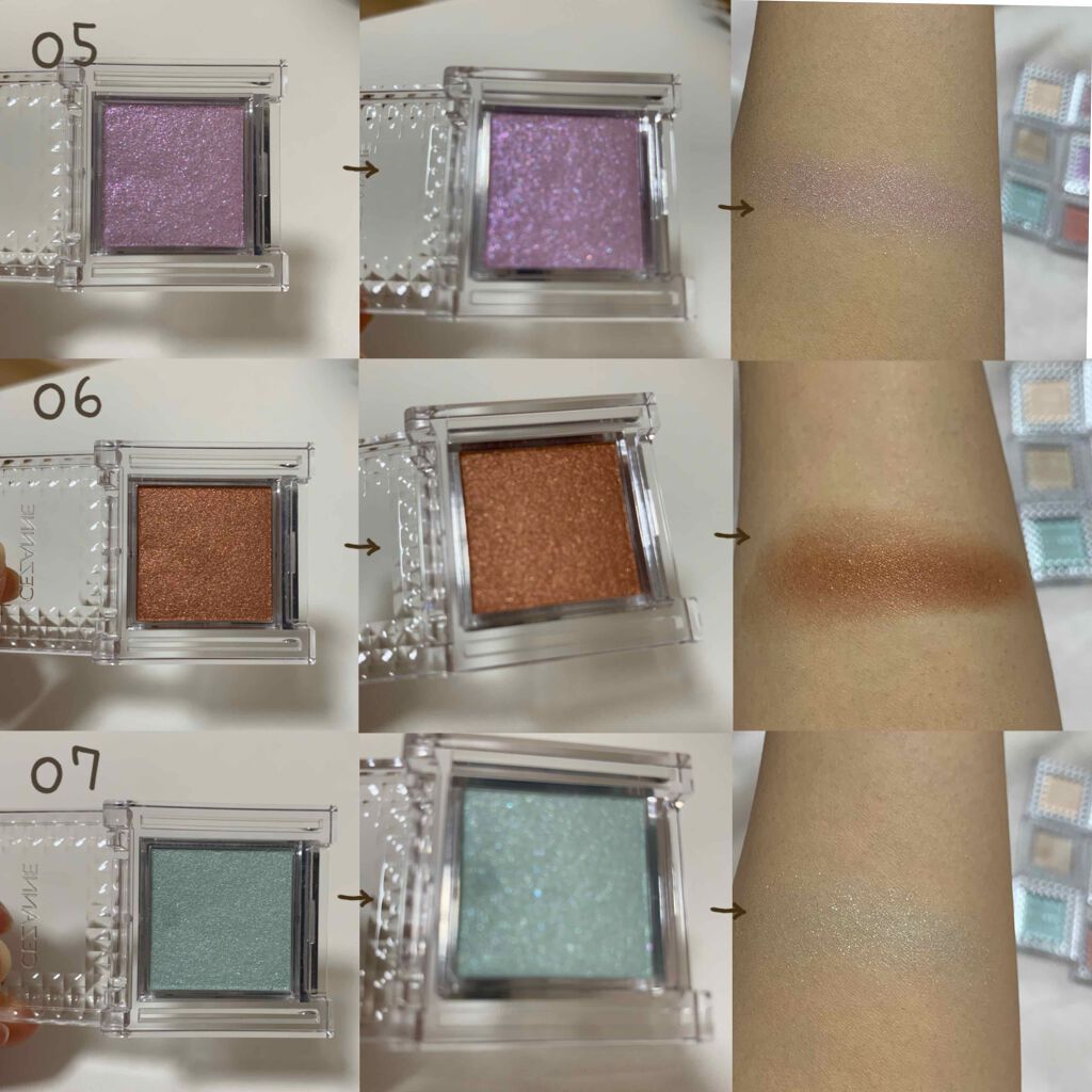 ã·ã³ã°ã«ã«ã©ãŒã¢ã€ã·ã£ããŠ/CEZANNE/åè²ã¢ã€ã·ã£ããŠã䜿ã£ãã¯ãã³ãïŒ4æç®ïŒ