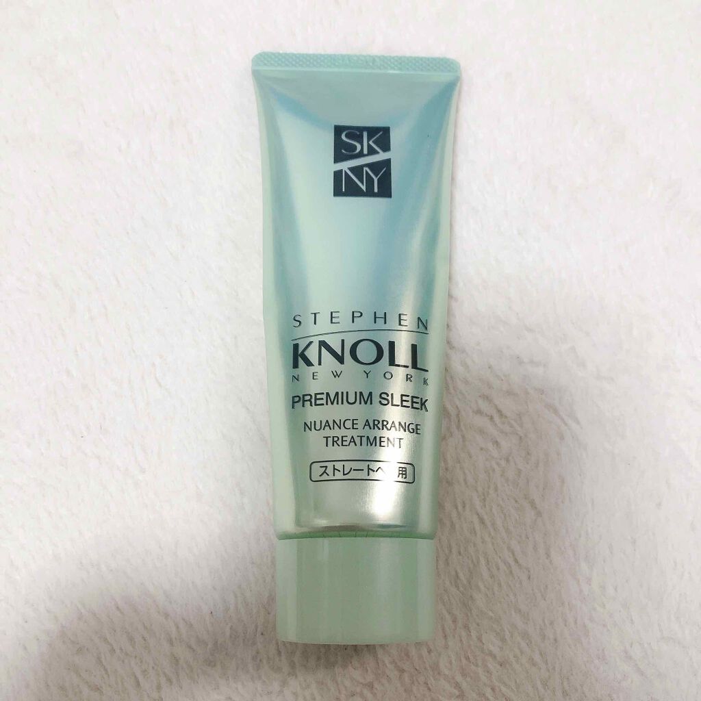 プレミアムスリーク ニュアンスアレンジ トリートメント(ストレートヘア用)/スティーブンノル ニューヨーク/アウトバストリートメントを使ったクチコミ(1枚目)