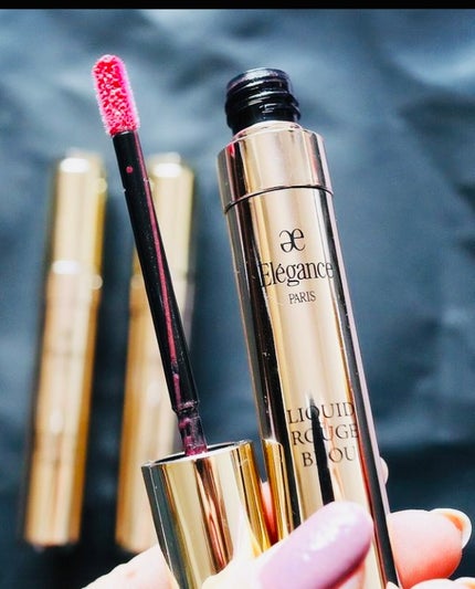 エレガンス リクイッド ルージュ ビジュー/Elégance/口紅を使ったクチコミ(2枚目)