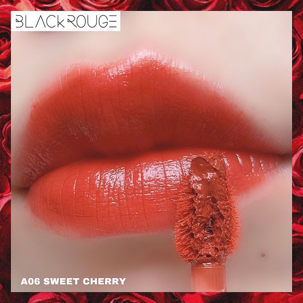 エアフィットベルベットティント/BLACK ROUGE/リップティントを使ったクチコミ（1枚目）