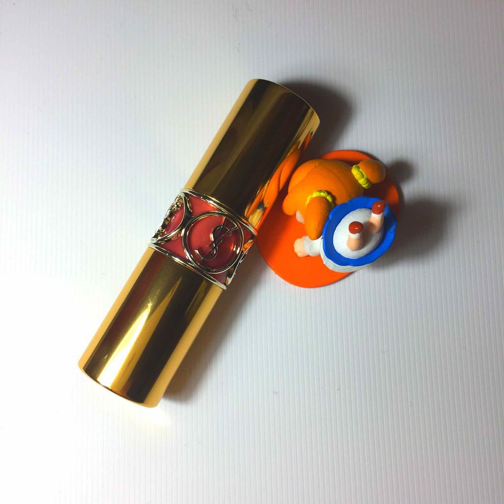 ルージュ ヴォリュプテ シャイン/YVES SAINT LAURENT BEAUTE/口紅を使ったクチコミ（1枚目）