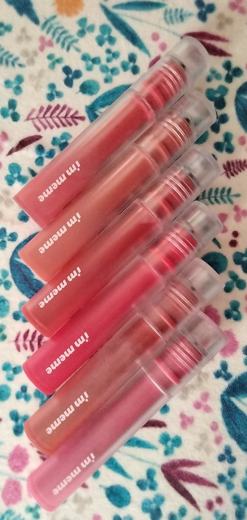 リップシルエットマットベルベットティント/i’m meme/リップティントを使ったクチコミ（1枚目）