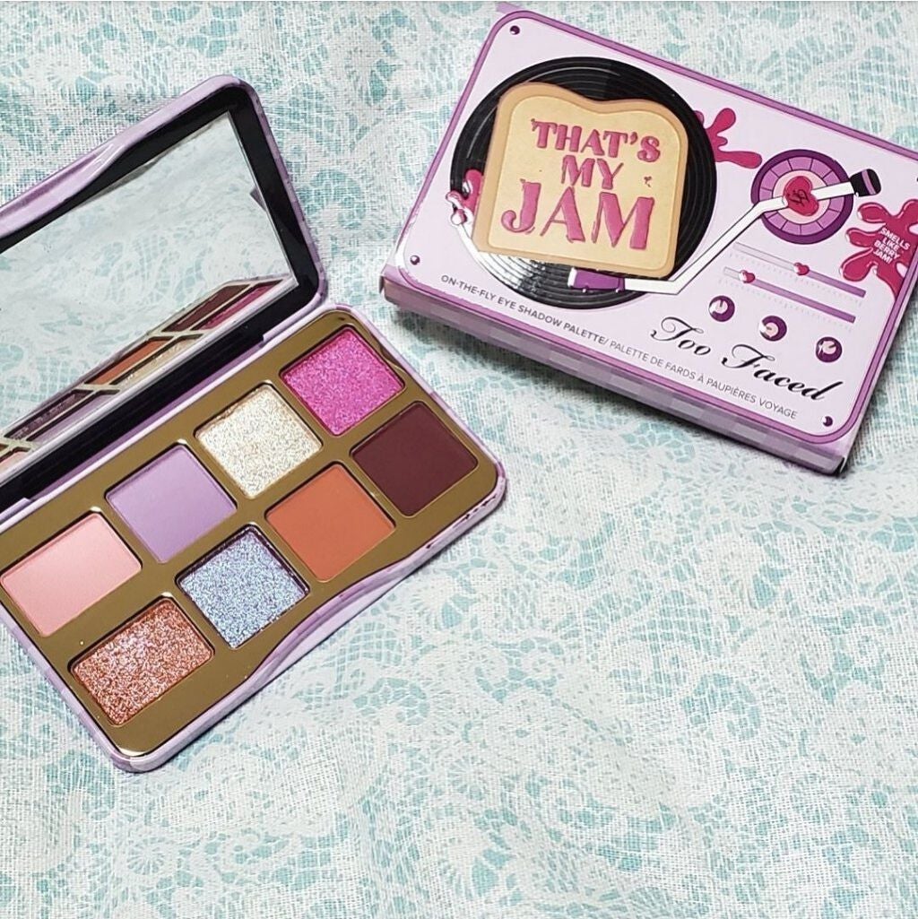 ザッツ マイ ジャム! ミニ アイシャドウ パレット /Too Faced/アイシャドウパレットを使ったクチコミ(1枚目)