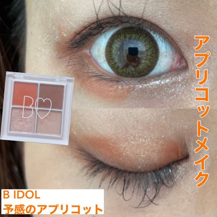 THE アイパレR/b idol/アイシャドウパレットを使ったクチコミ(1枚目)