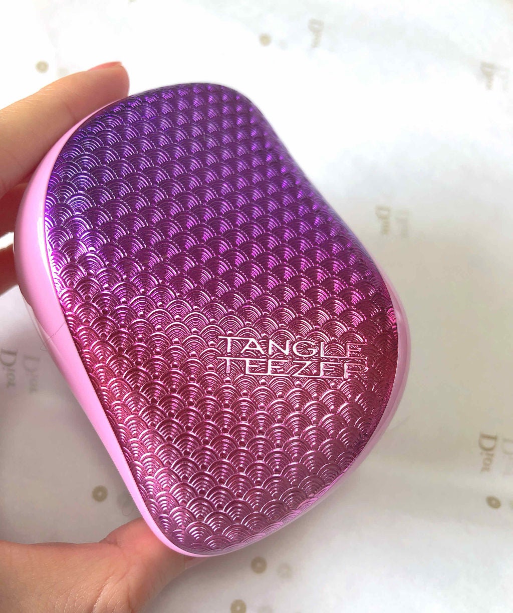 コンパクトスタイラー/TANGLE TEEZER/ヘアブラシを使ったクチコミ(1枚目)