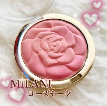 Rose Powder Blush/Milani Cosmetics/パウダーチークを使ったクチコミ（1枚目）