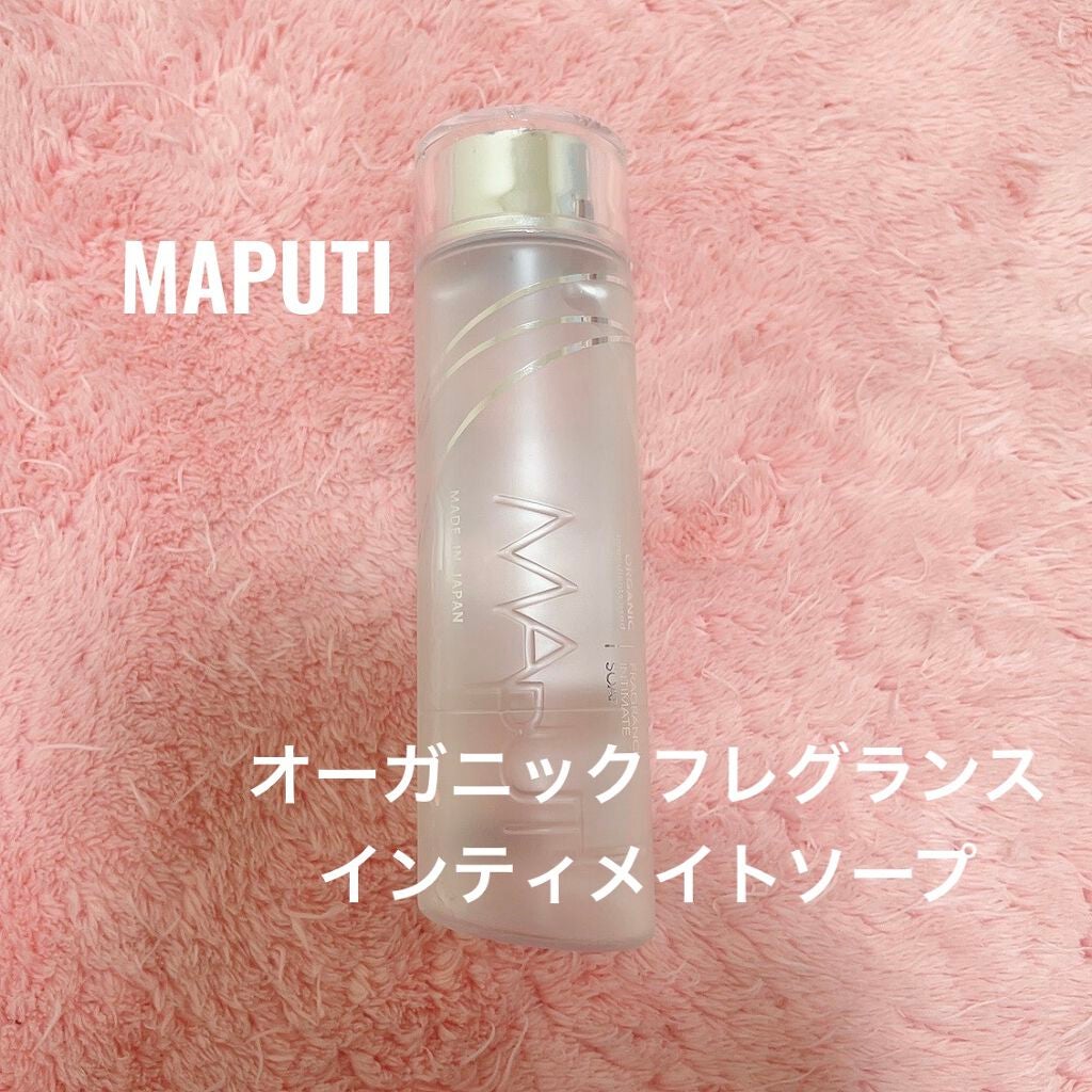 オーガニックフレグランスインティメイトソープ MAPUTI/MAPUTI/デリケートゾーンケアを使ったクチコミ(1枚目)