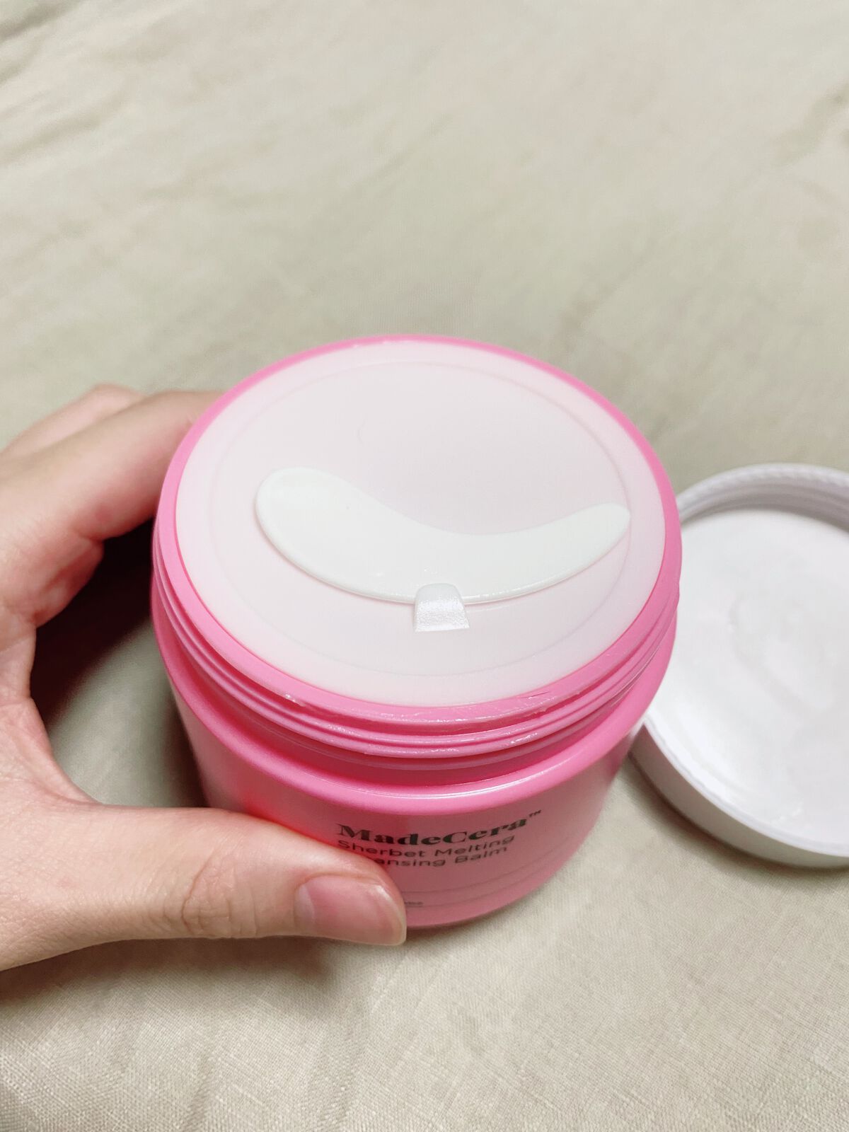 マデセラシャーベットメルティングクレンジングバーム/SKINRx LAB/クレンジングバームを使ったクチコミ(2枚目)