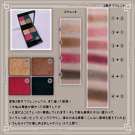 &be パレットアイシャドウ/&be/アイシャドウパレットを使ったクチコミ(3枚目)