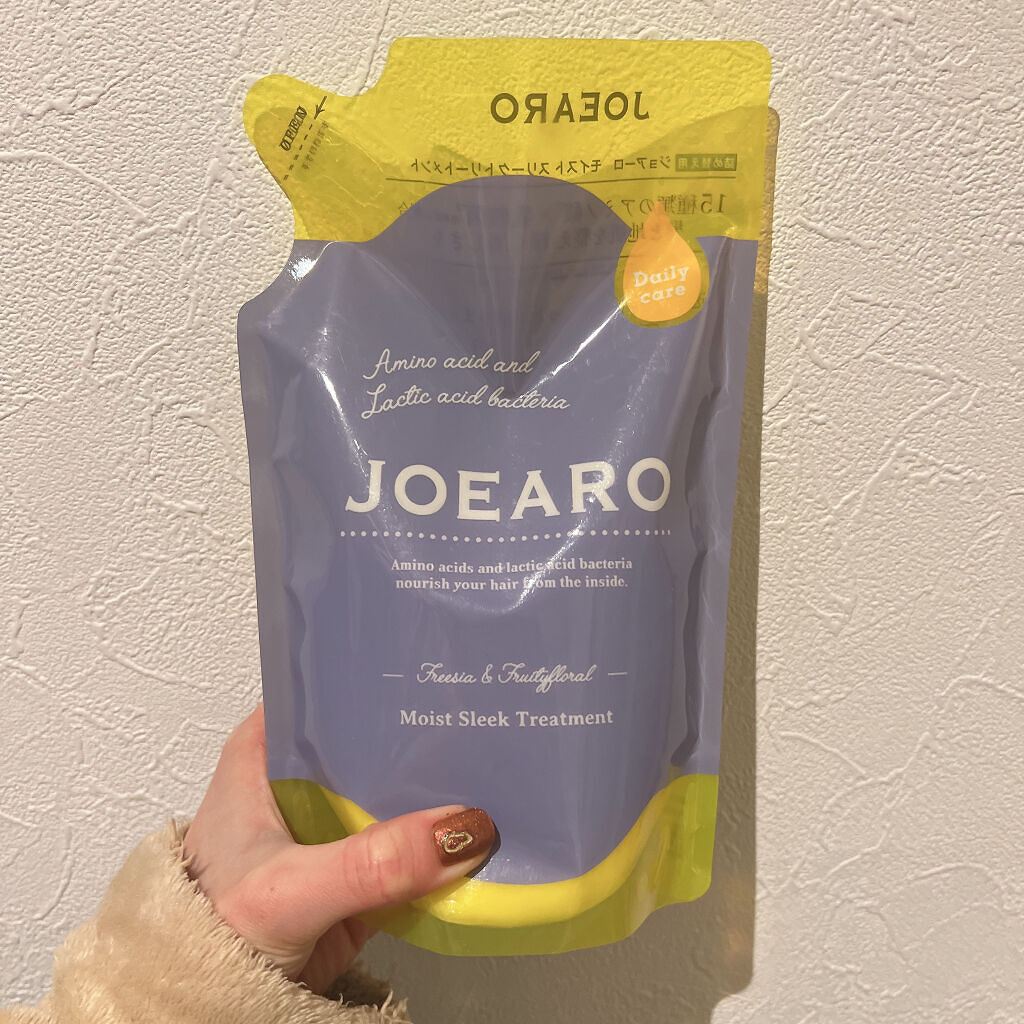 モイストクレンズシャンプー／モイストスリークトリートメント/JOEARO/市販シャンプーを使ったクチコミ（1枚目）