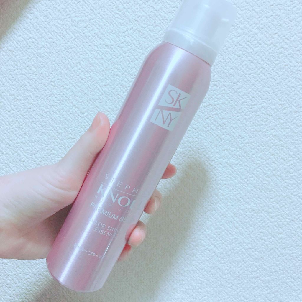 プレミアムスリーク カラーシャイニング エッセンス/スティーブンノル ニューヨーク/ヘアミルクを使ったクチコミ(1枚目)
