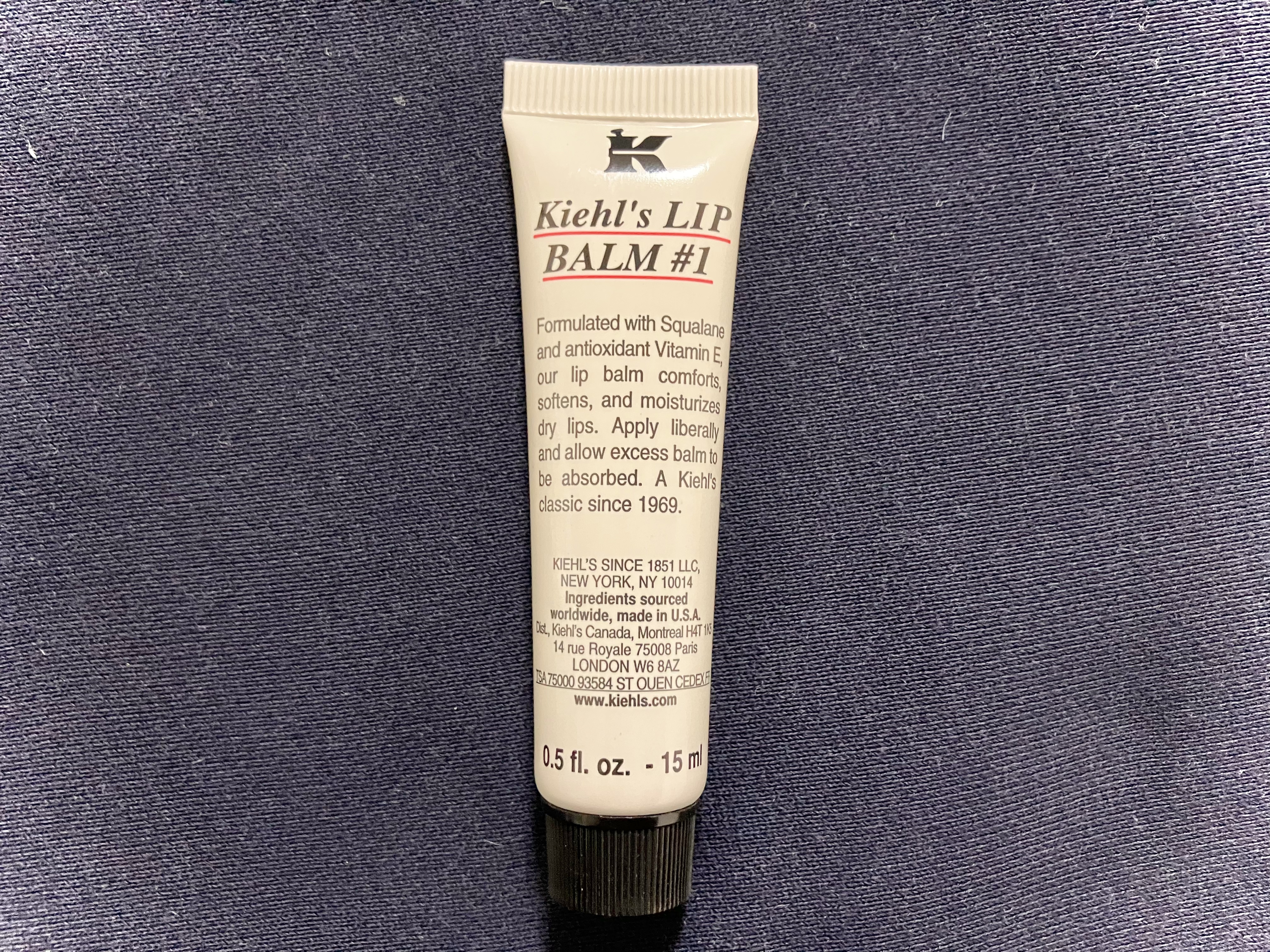 キールズ リップ バーム No.1 オリジナル（無香料）/Kiehl's/リップバームを使ったクチコミ（1枚目）