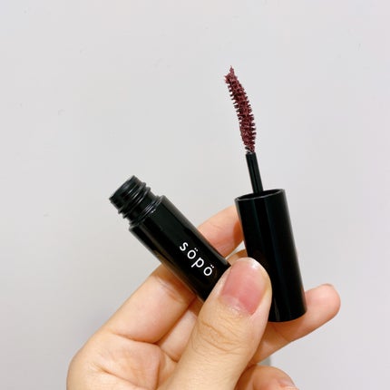カラーマスカラ/sopo/マスカラを使ったクチコミ(1枚目)