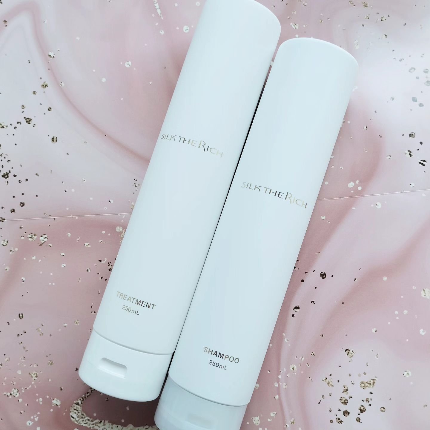 SILK THE RICH モイスト&リペア シャンプー・トリートメント/SILK THE RICH/市販シャンプーを使ったクチコミ（1枚目）