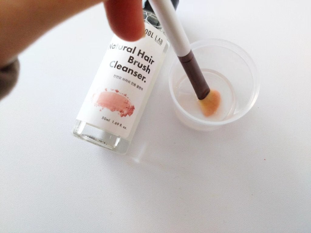 天然毛 ブラシクリーナークレンザー/THE TOOL LAB/その他を使ったクチコミ(2枚目)