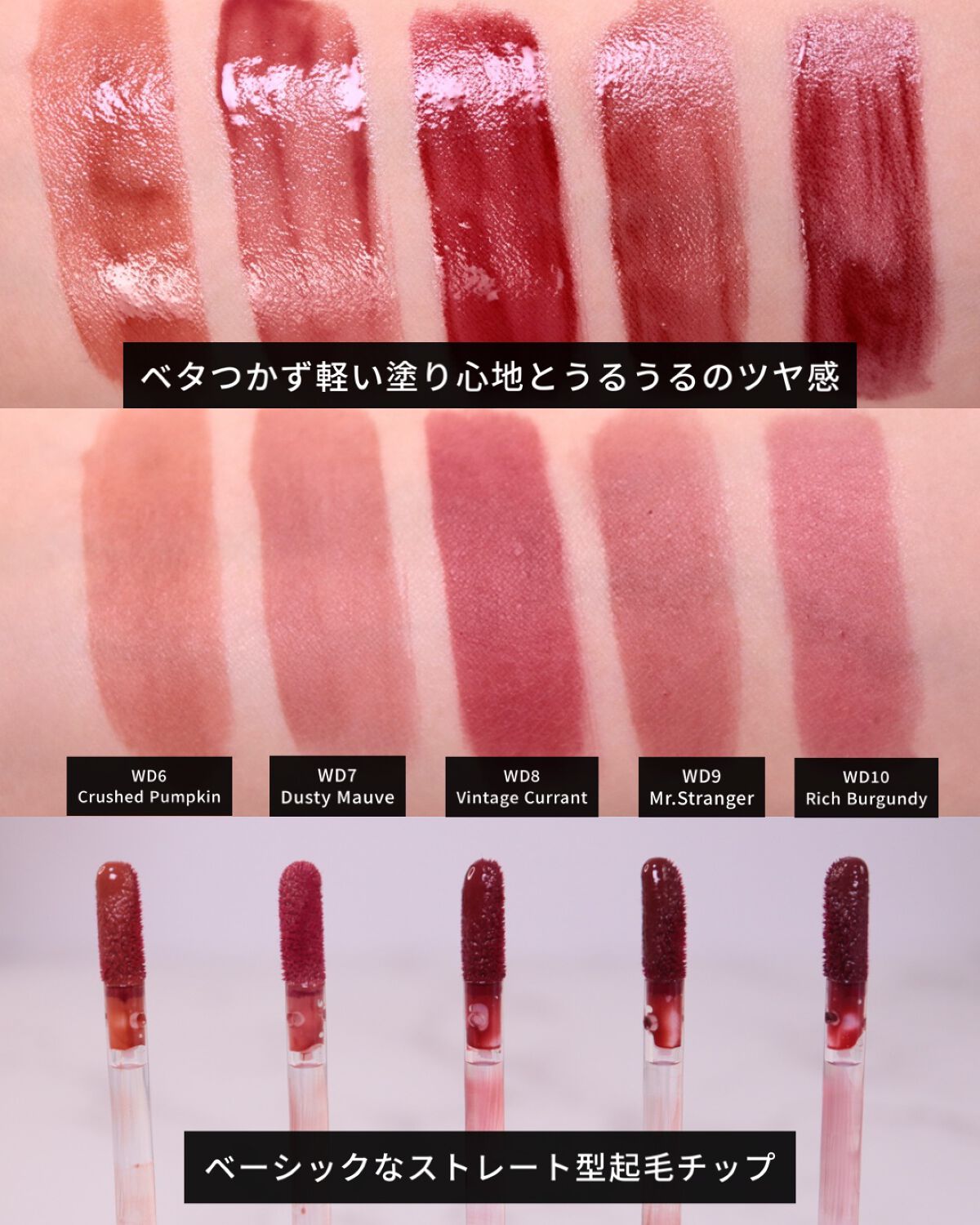 ザ ウォータリーデューティント/MERZY/リップティントを使ったクチコミ（3枚目）