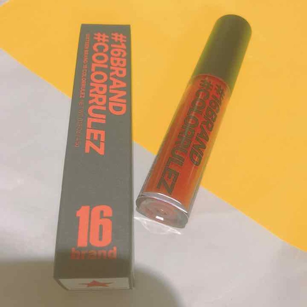 COLORRULEZ/16BRAND/リップグロスを使ったクチコミ(1枚目)