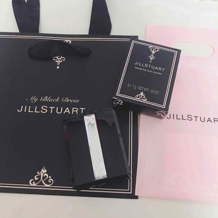 デザイニング フェイスパウダー 01 elegant silk/JILL STUART/プレストパウダーの画像