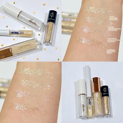 パラダイス シャイン アイ シークイン/DEAR DAHLIA/リキッドアイシャドウを使ったクチコミ(5枚目)