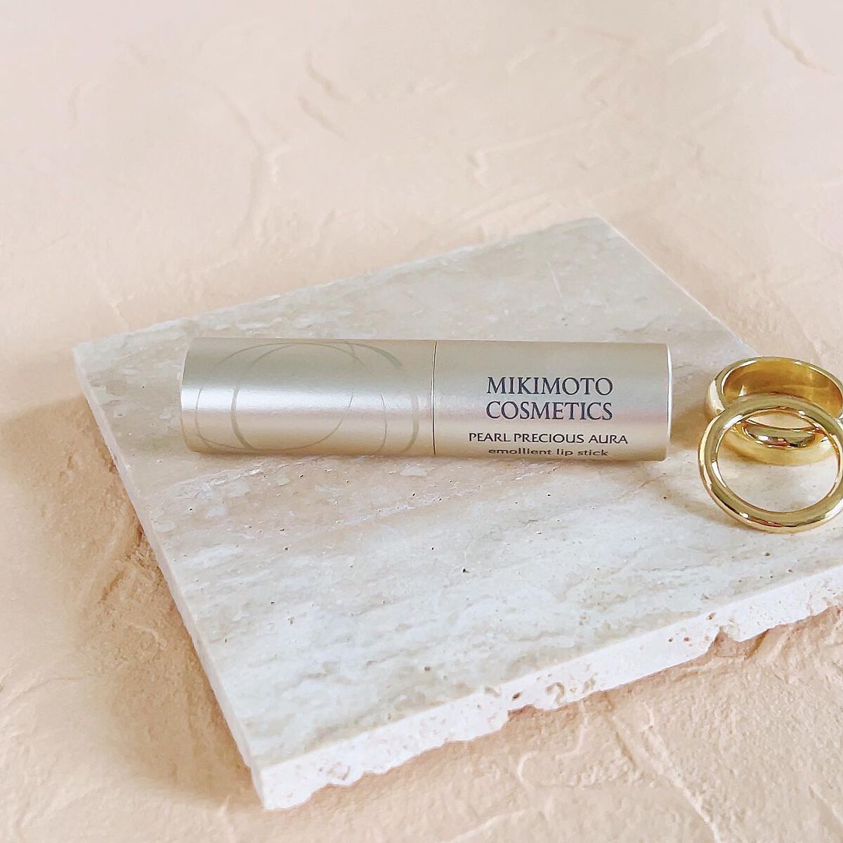 試してみた】パールプレシャスオーラ エモリエント リップスティック