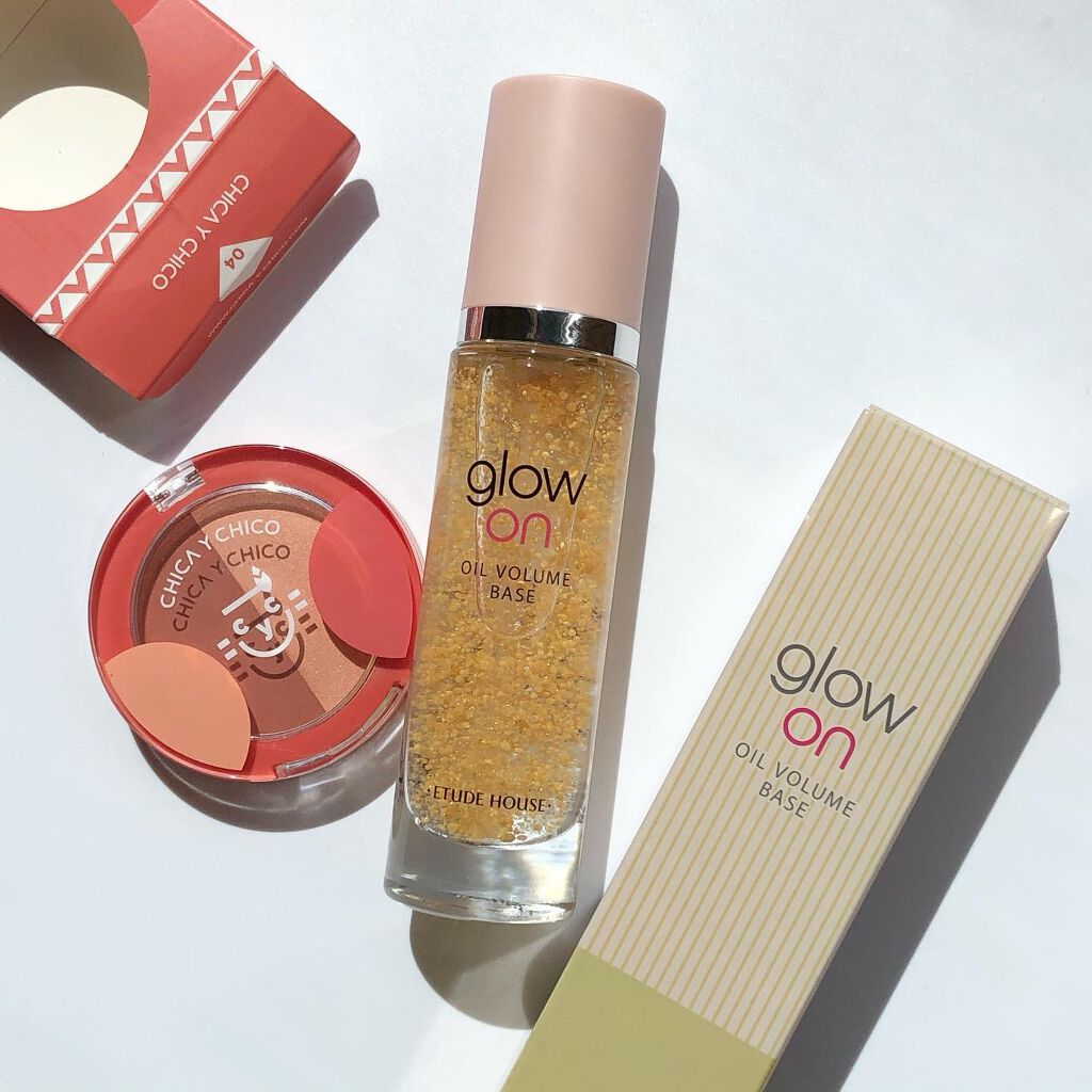  グローオンオ​​イルボリュームベース/ETUDE/化粧下地を使ったクチコミ（1枚目）