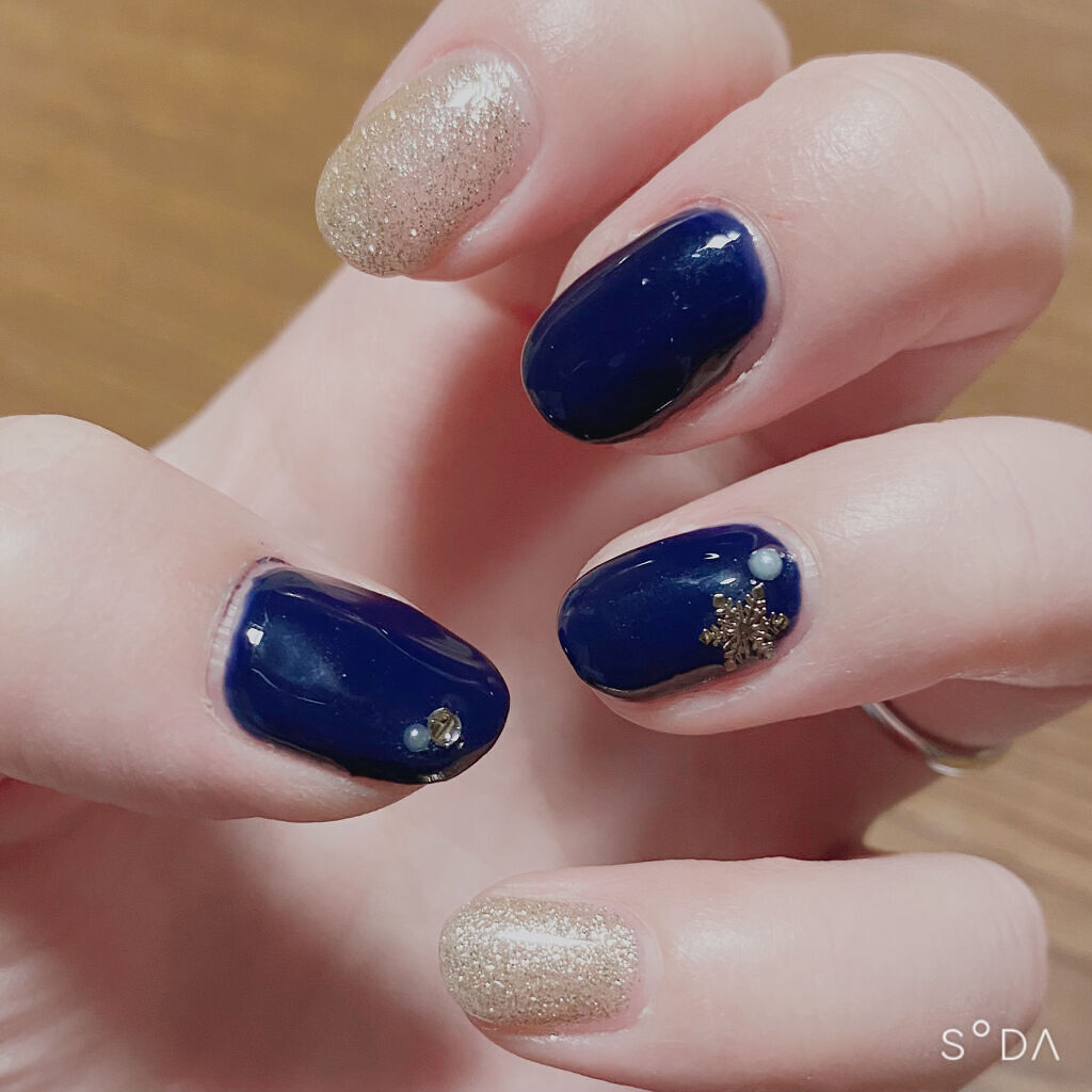 ジェルネイル（ライト対応）/セリア/ジェルネイルを使ったクチコミ（1枚目）