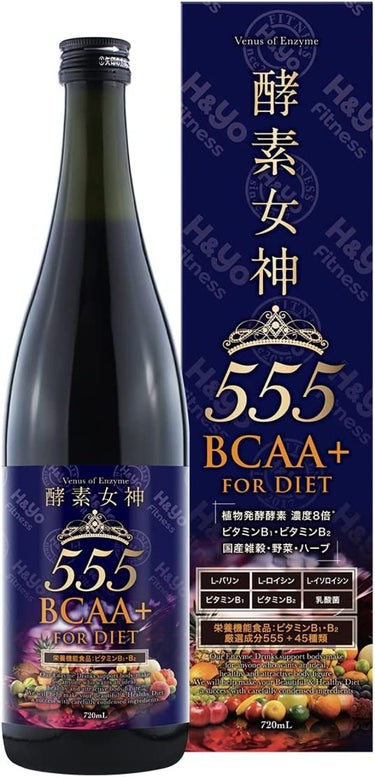 酵素女神555 BCAA+ FOR DIET  H&Cプロダクツ