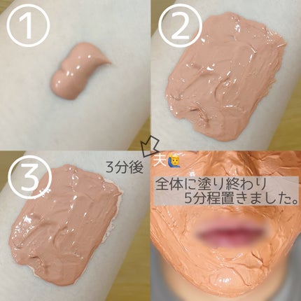 カロテン毛穴レスクレイパック/APRILSKIN/洗い流すパック・マスクを使ったクチコミ(2枚目)