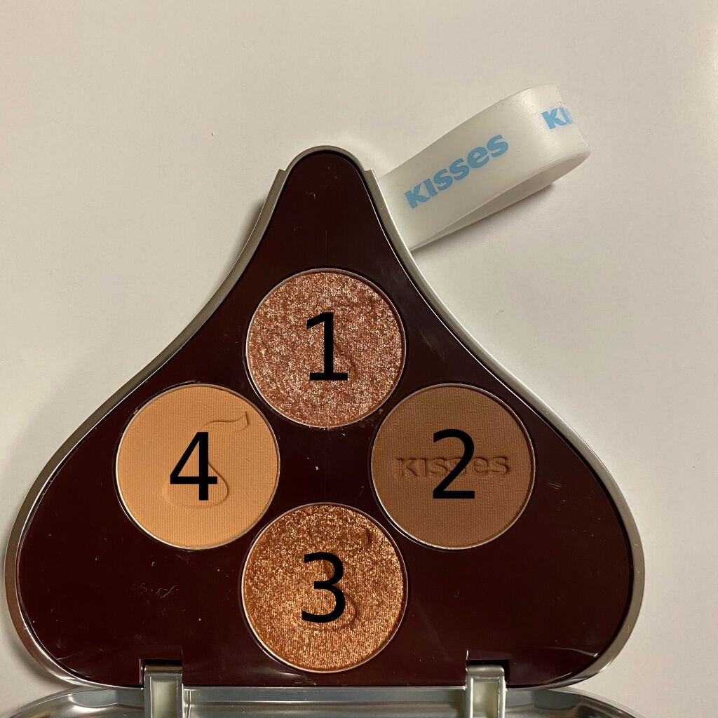 キスチョコレート プレイカラーアイズ/ETUDE/アイシャドウパレットを使ったクチコミ(3枚目)