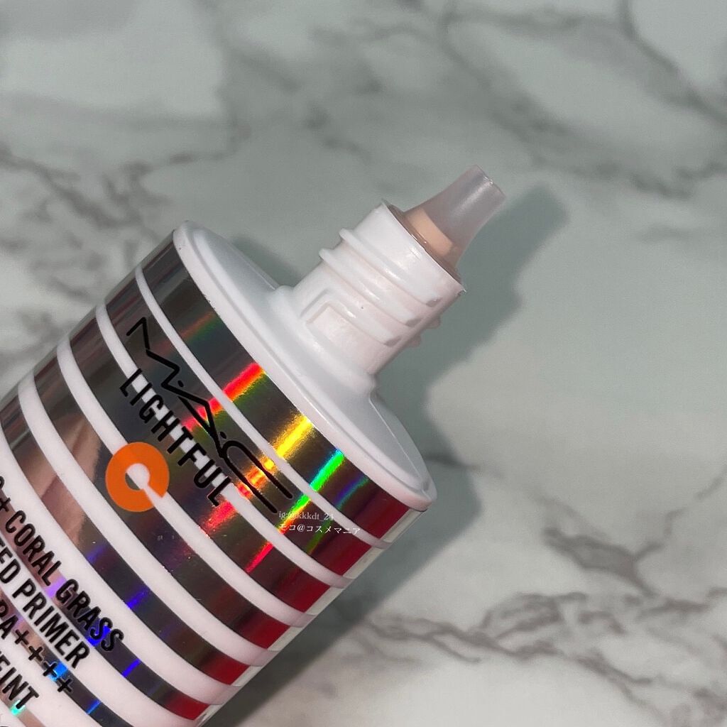 ライトフル Ｃ＋ティンティッド プライマーSPF45(PA++++)/M・A・C/化粧下地を使ったクチコミ（3枚目）