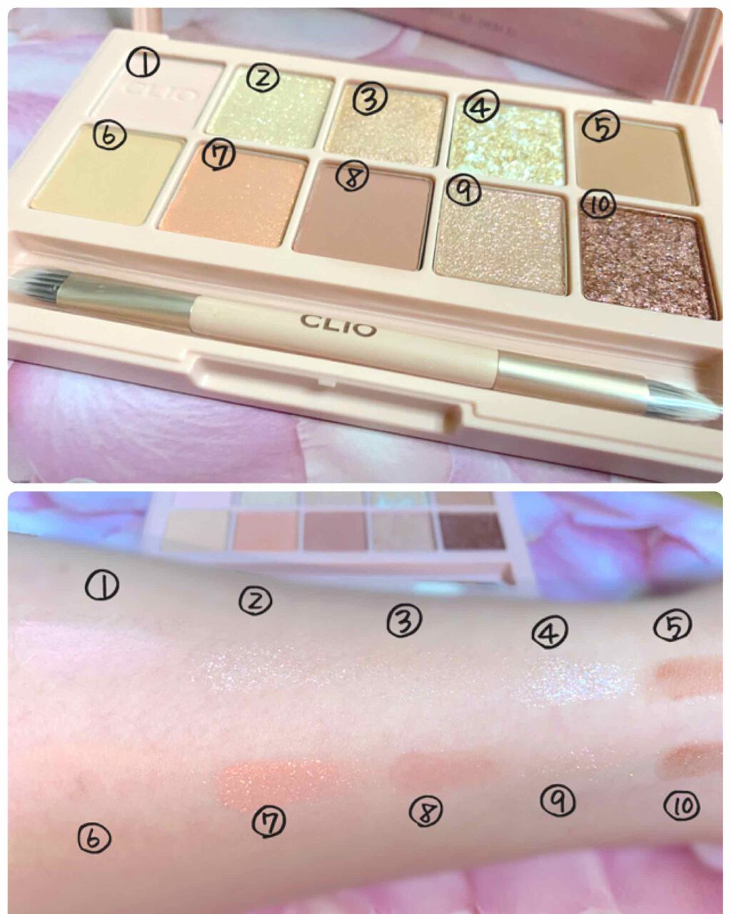 プロ アイ パレット/CLIO/アイシャドウパレットを使ったクチコミ（2枚目）