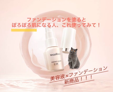 エッセンスリキッド EX/マキアージュ/リキッドファンデーションを使ったクチコミ(1枚目)