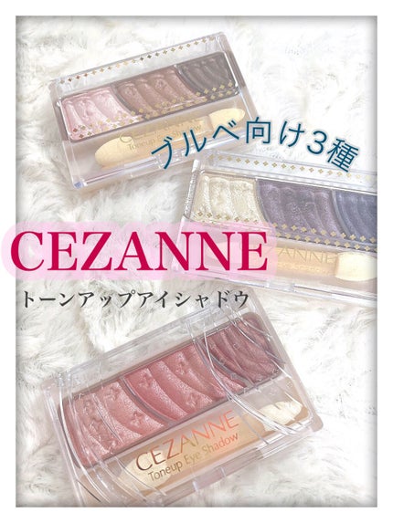 トーンアップアイシャドウ/CEZANNE/アイシャドウパレットを使ったクチコミ(1枚目)