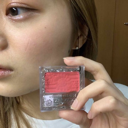 【旧品】パウダーチークス/キャンメイク/パウダーチークを使ったクチコミ(2枚目)