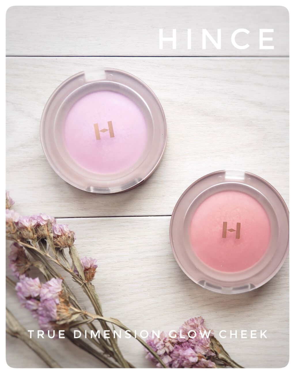 トゥルーディメンショングロウチーク/hince/パウダーチークを使ったクチコミ（1枚目）