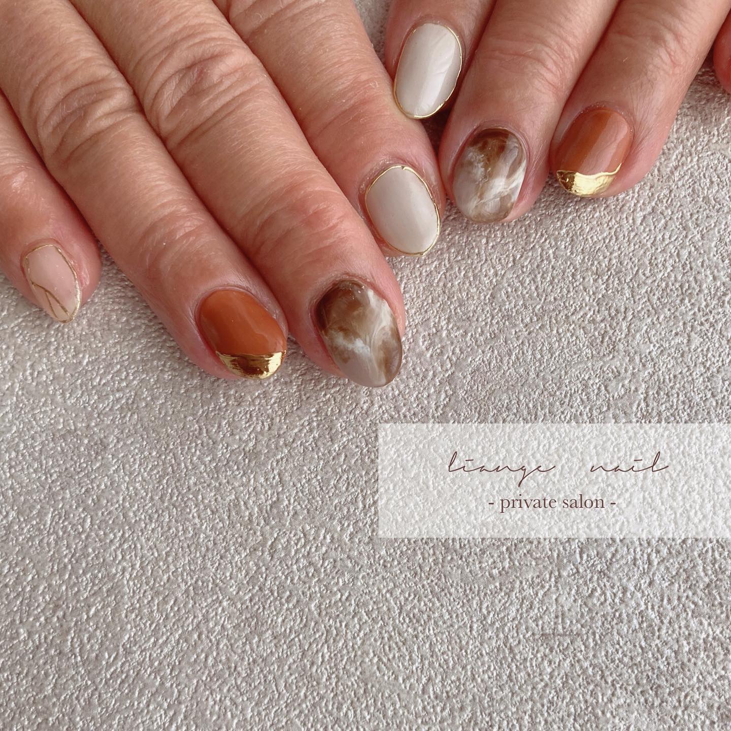 #リアンジェネイル,#柏ネイル,#ネイル,#ニュアンスネイル,#ミラーネイル,#カフェラテネイルのネイルデザイン