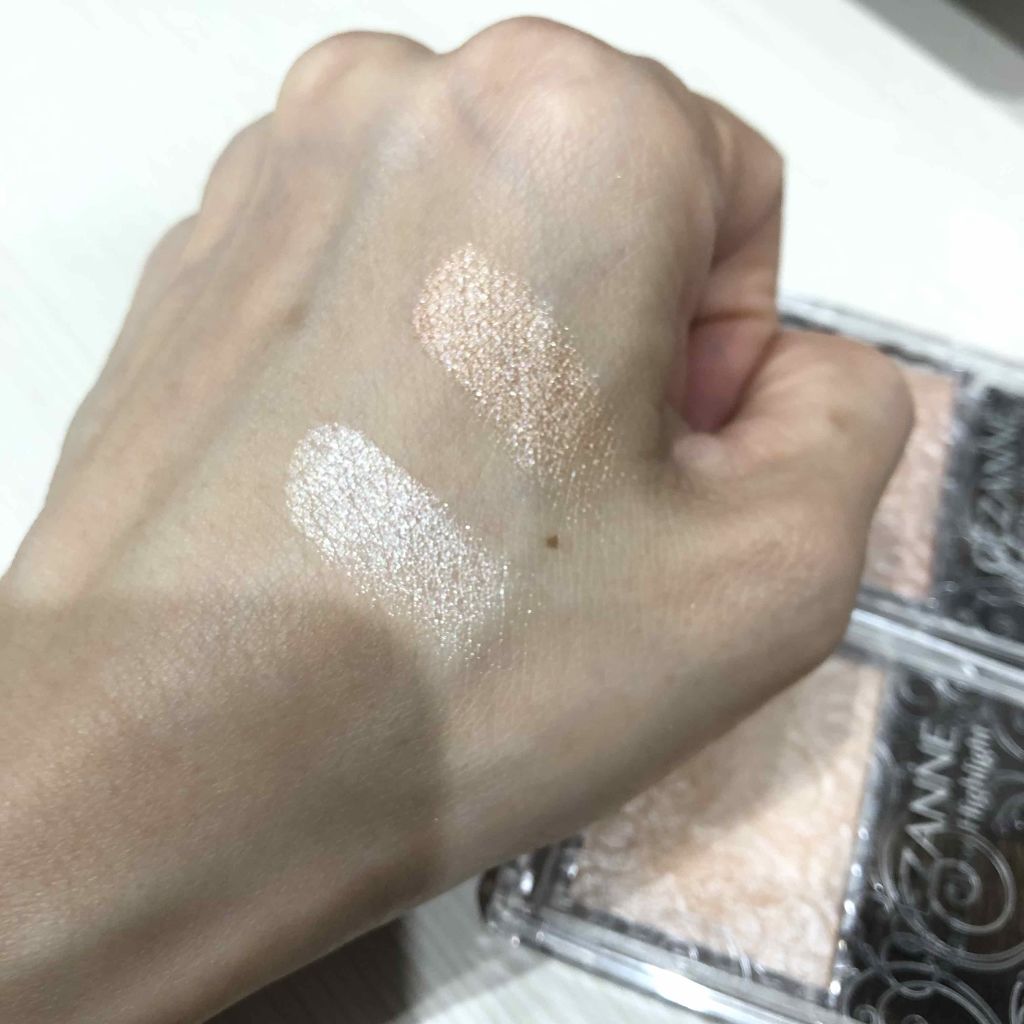 パールグロウハイライト/CEZANNE/パウダーハイライトを使ったクチコミ(2枚目)