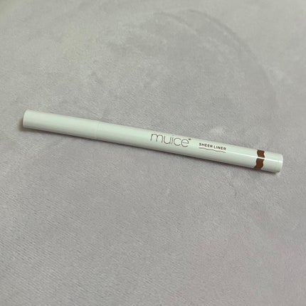 シリライナー/muice/リキッドアイライナーを使ったクチコミ(1枚目)