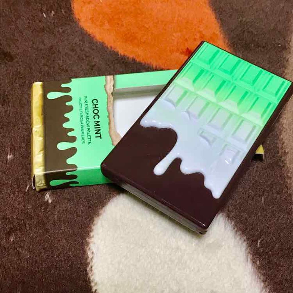 ミニチョコレートアイシャドウパレット/MAKEUP REVOLUTION/アイシャドウパレットを使ったクチコミ（1枚目）